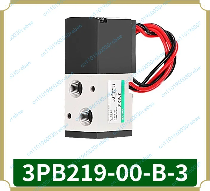 1pcs solenoid valve 3pb110-06-b-3/3pb119/3pb219-00-b pneumatic solenoid control reversing valve