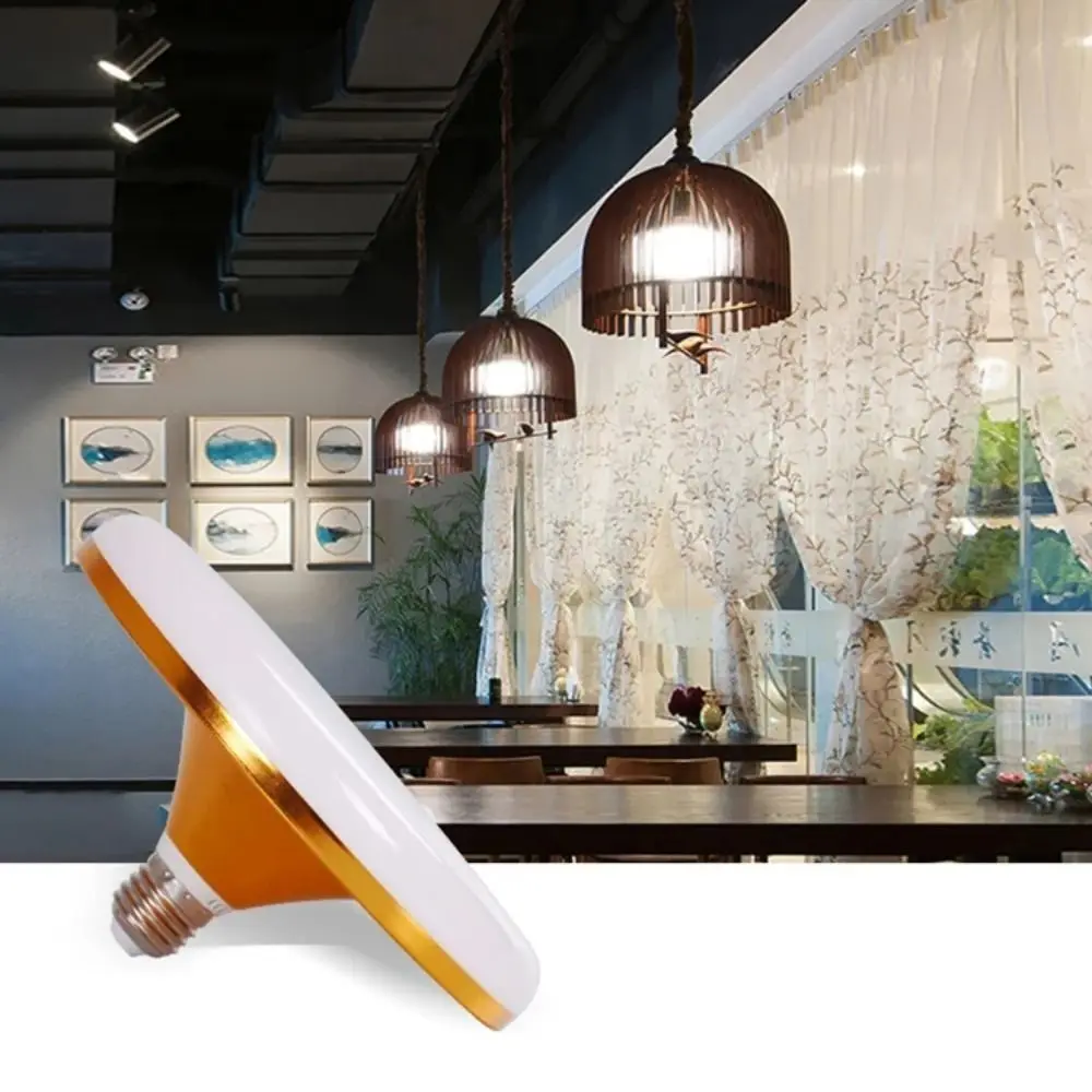 Home Decoration E27 UFO LED Lamp 15W 20W 30W 40W 50W 60W 80W Super Bright LED Ceiling Light 220V LED Bulb Garage