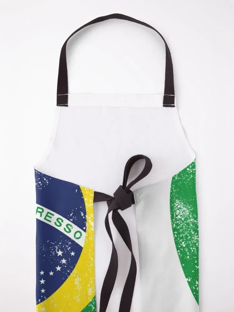 BRAZIL SIGN, SYMBOL Graphic 2020, Brasil, Brasileiro Apron Woman Kitchens chef costume Womens Dresses Apron