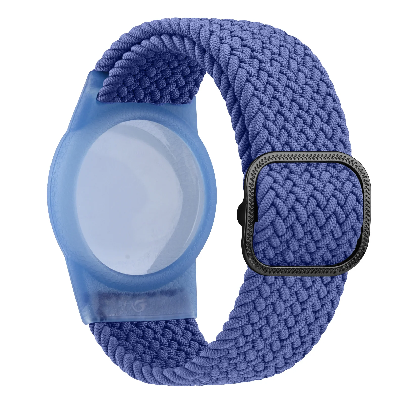 

For Apple AirTags Wristband Case Elastic Braided Kids Anti-Scratch Cover Solo Loop for Airtag GPS Tracker Holder Watch Bracelet