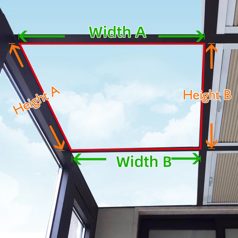 Modern Electric Blackout Shade Curtain Smart Roll Honeycomb Skylight Blinds Kitchen Roof Window Fabric Material Outdoor