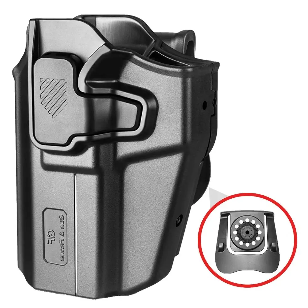 

KDTAC Universal Holster and Autolocking Pistol Holster Case Carry Polymer Left-hand Holsters With Quick Draw Release