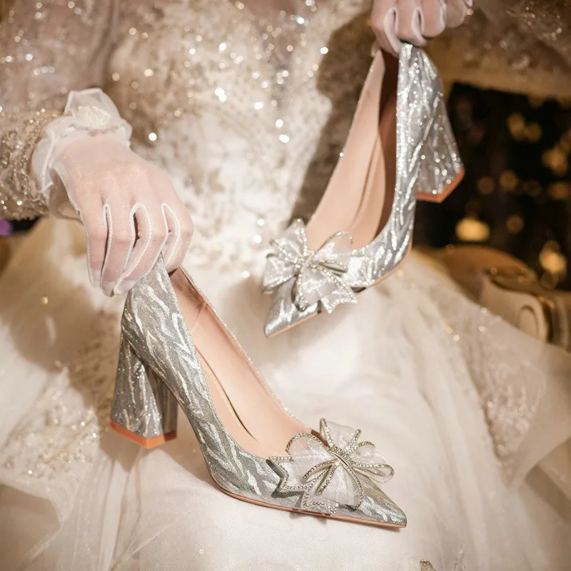 Wedding Shoes Shoes To Go With A Silver Dress Silver Shoes Bridesmaid: The  Perfect Pair For Your Wedding Party