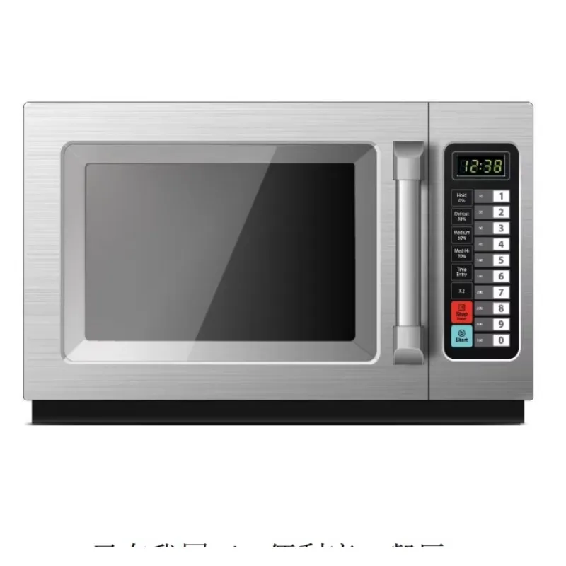 25l Commercial 1000 Watt Microwave Oven for Restaurant bar Use
