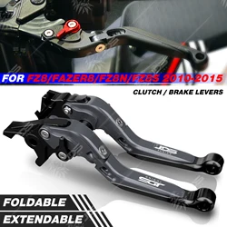 JDSTUNING For Yamaha FZ8/FAZER8/FZ8N/FZ8S 2010-2015 Clutch Lever Brake Lever Set Foldable Handle Levers Motor Accessories Parts