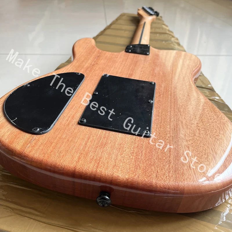 Electric wood guitar, single piece pickup, quality assurance, professional level, fast delivery.