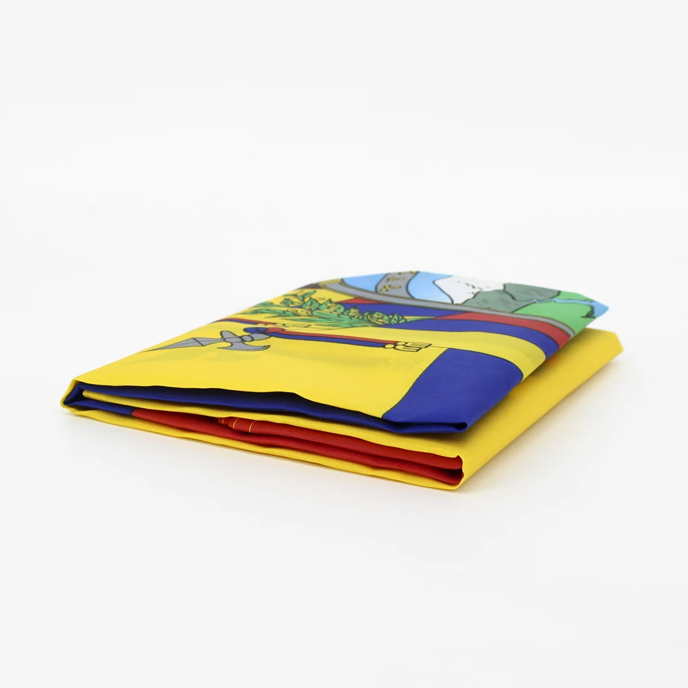 Bandera de Ecuador Poliéster Impreso Resistente UV Decoración Exterior - imagen 2