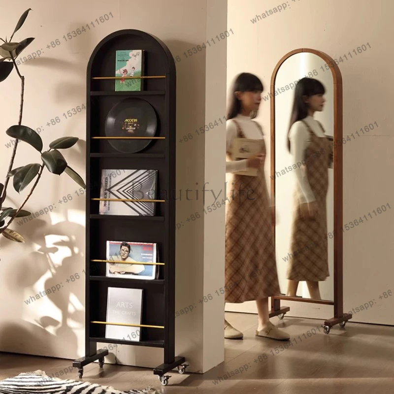 Floor Full Body Mirror Standing Korean Style Bedroom Nordic Living Room Mirror Decoration Modern Funky Espelhos Home Products