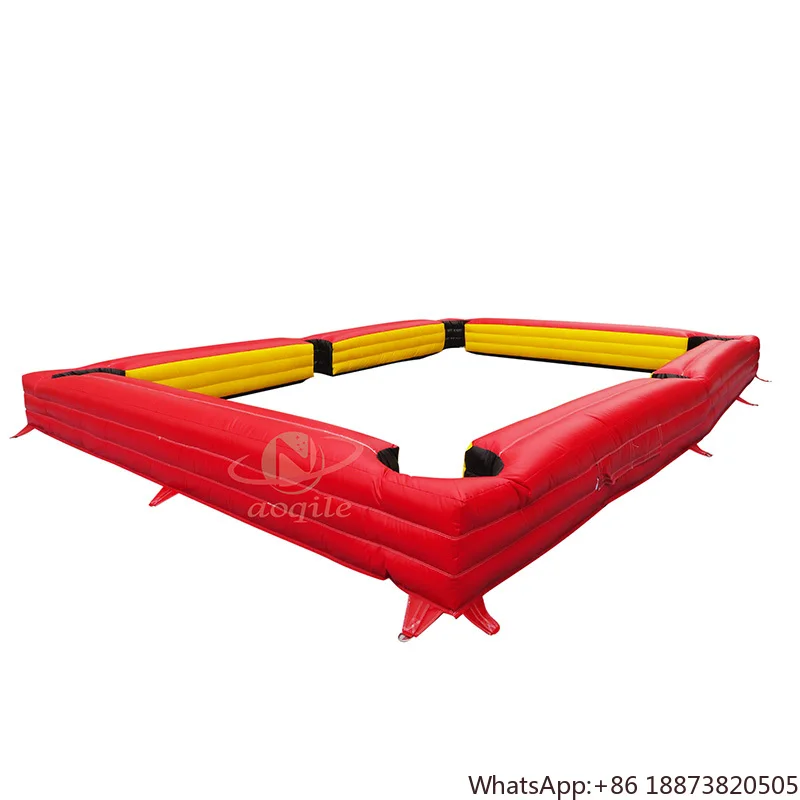 Высококачественный забавный надувной стол для сноубола, надувной человеческий бильярд
