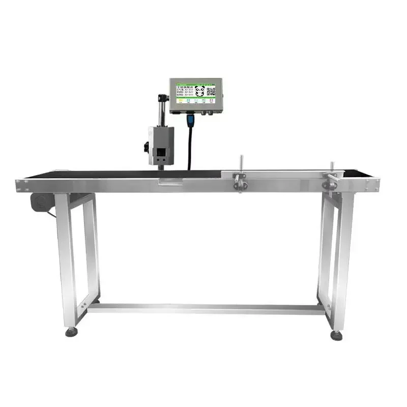 

Промышленная струйная печатная машина TIJ Штрих-код QR-код Дата истечения срока годности Код партии Онлайн струйный принтер для бутылок