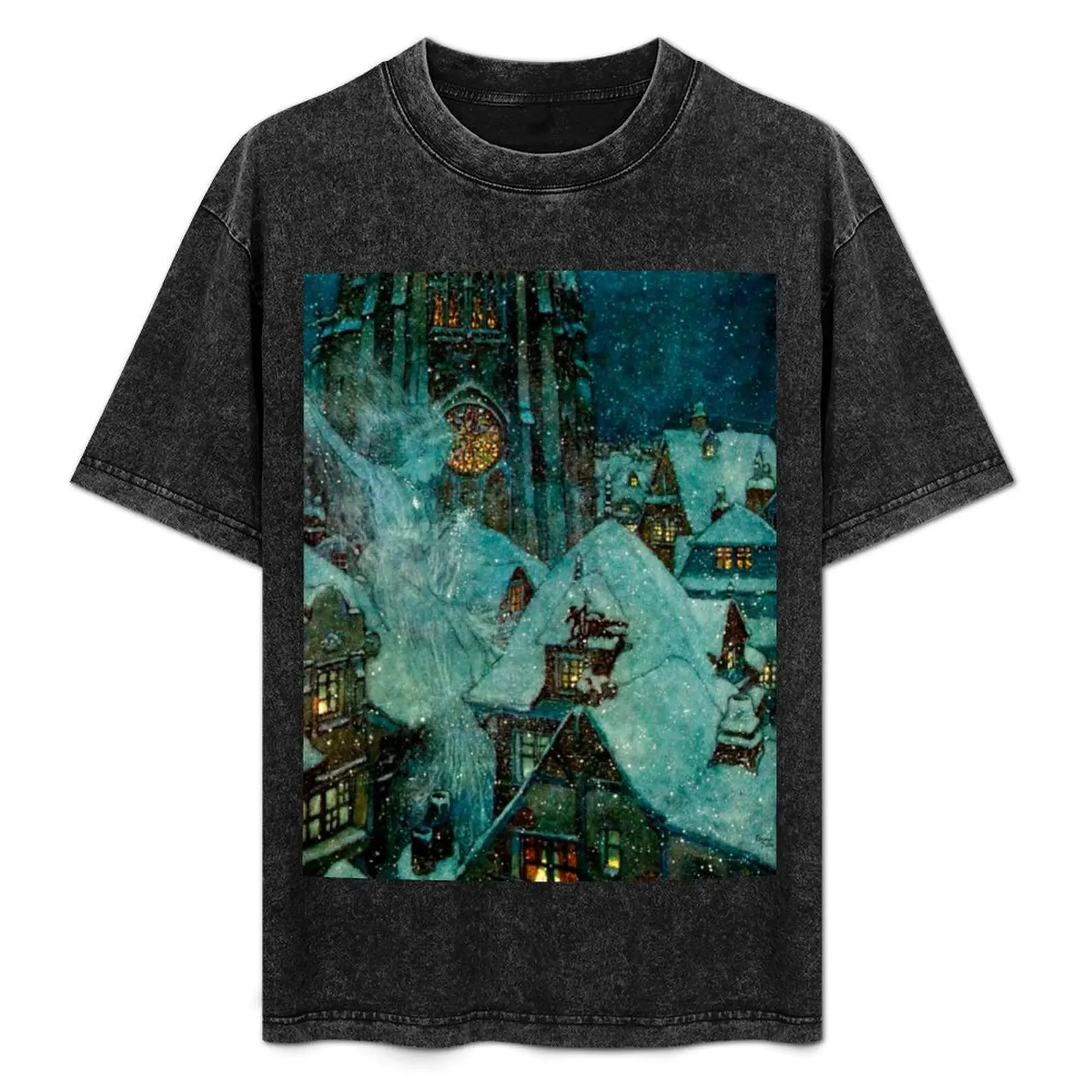 

Winter Night By Edmund Dulac T-Shirt custom t-shirts topping custom shirt mens t shirts pack