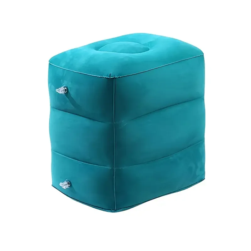 Exercise Assist Inflatable Stool, Indoor Fitness Stool, Kids Flight Sleeping Footrest Pillow, Resting Pillow On Airplane Car Bus