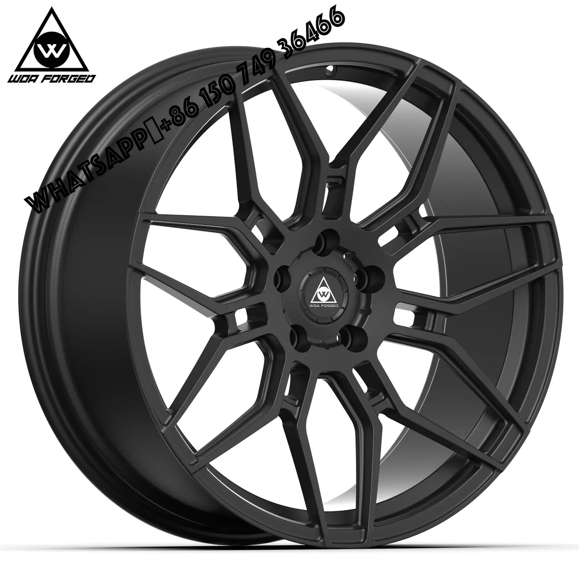 6061-T6 Hot Multi-stripe Sale Designed High Quality 8J-12J 17-24 Inch 5 Hole Multi Spoke Forged Wheels 5x112
