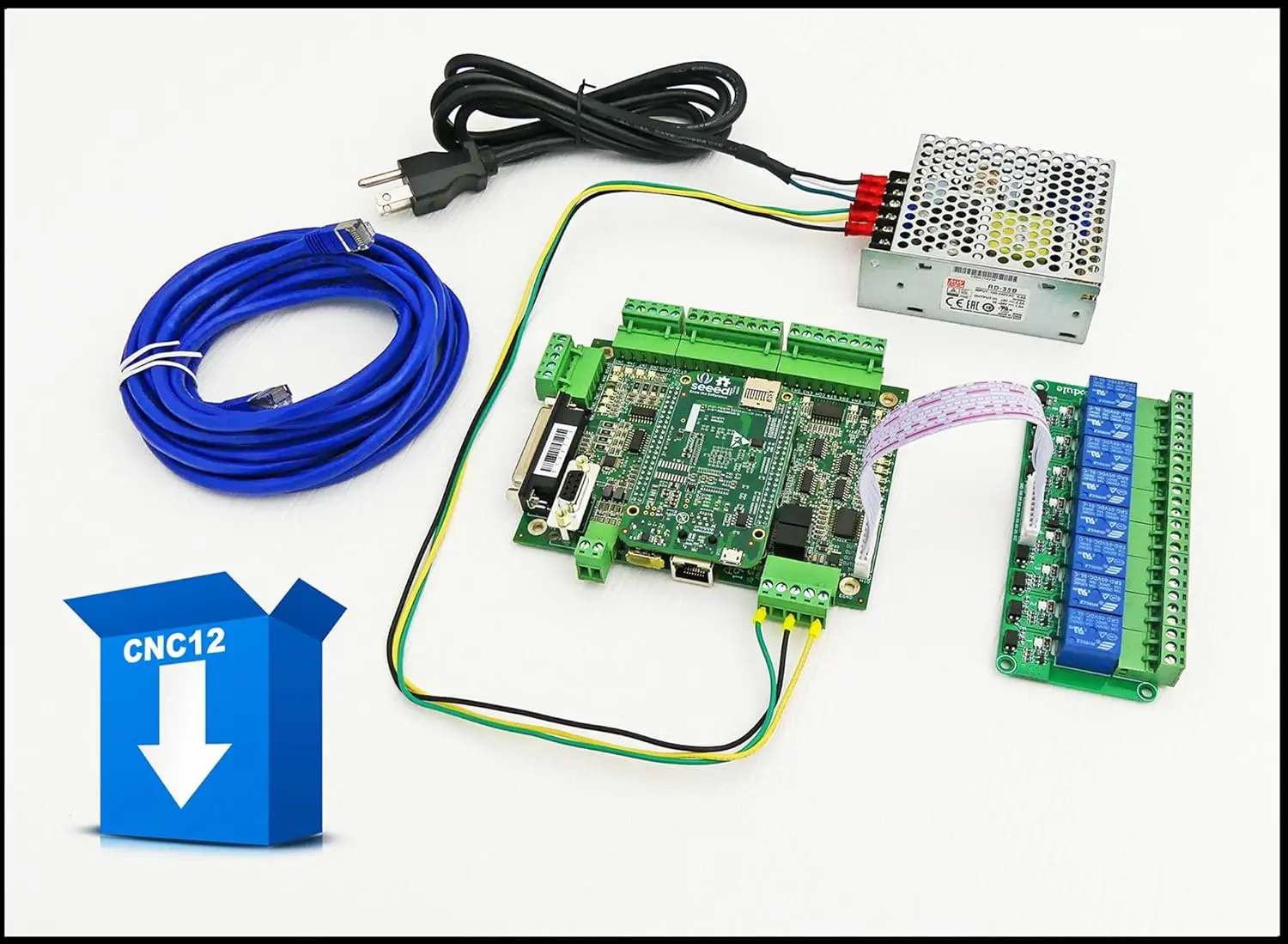 

Centroid 4 axis Acorn DIY CNC motion controller kit (REV 4) with CNC software, replaces MachMotion,WinCNC,Mach3,EMC2,KCAM4,Smoot