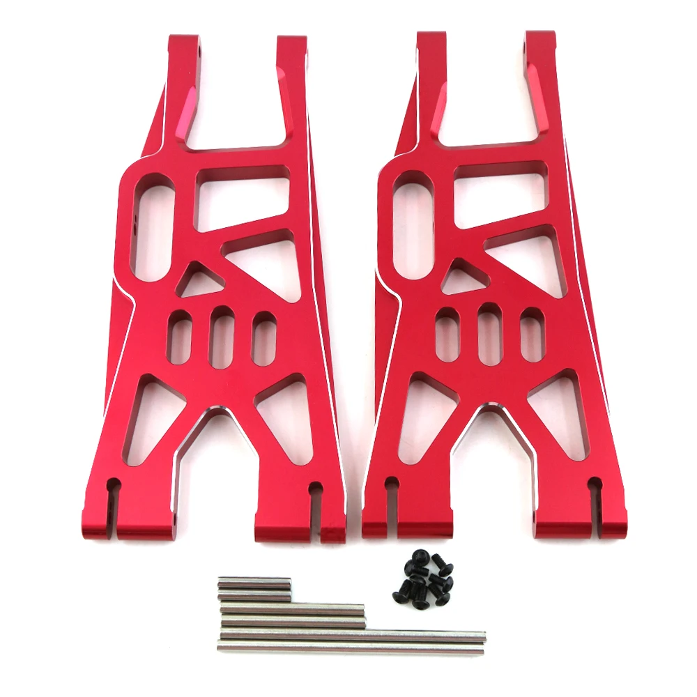 2pcs Metal Front Rear Lower Suspension Arm for 1/5 Traxxas X-Maxx Xmaxx 6S 8S RC Monster Truck Upgrade Parts Accessories