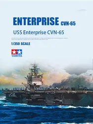 Zmontowany zestaw modeli statków TAMIYA 78007 USS CVN-65 USS Enterprise 1/350