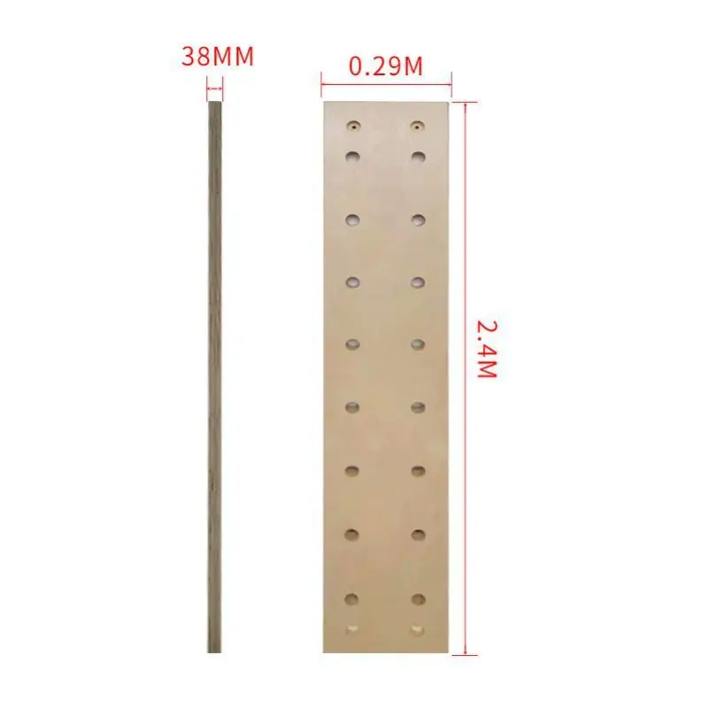 Climbing board Wooden  fingerboard Climbing training board Indoor climbing board