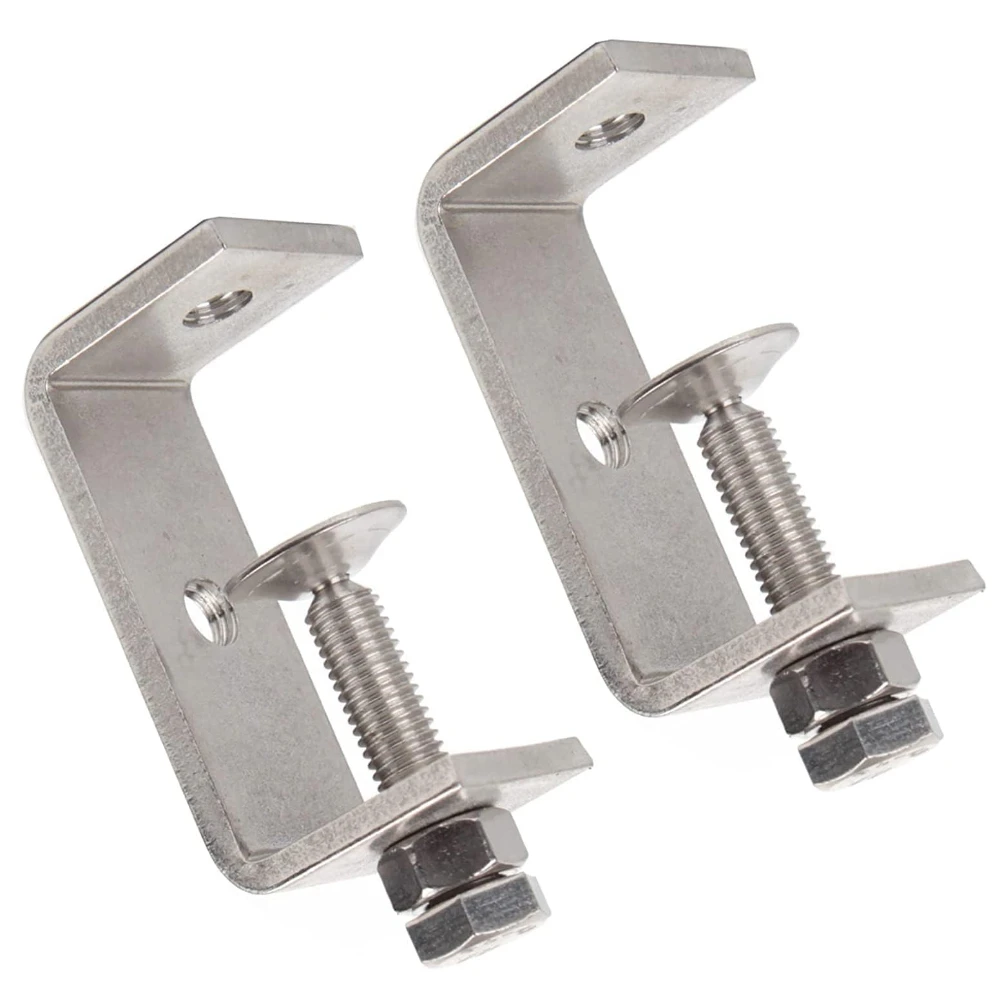 Sonny Brook Hams 2 pezzi morsetto a C in acciaio inossidabile 304 65MM morsetto a C per carichi pesanti lavorazione del legno morsetto tigre morsetto a ganascia larga regolabile