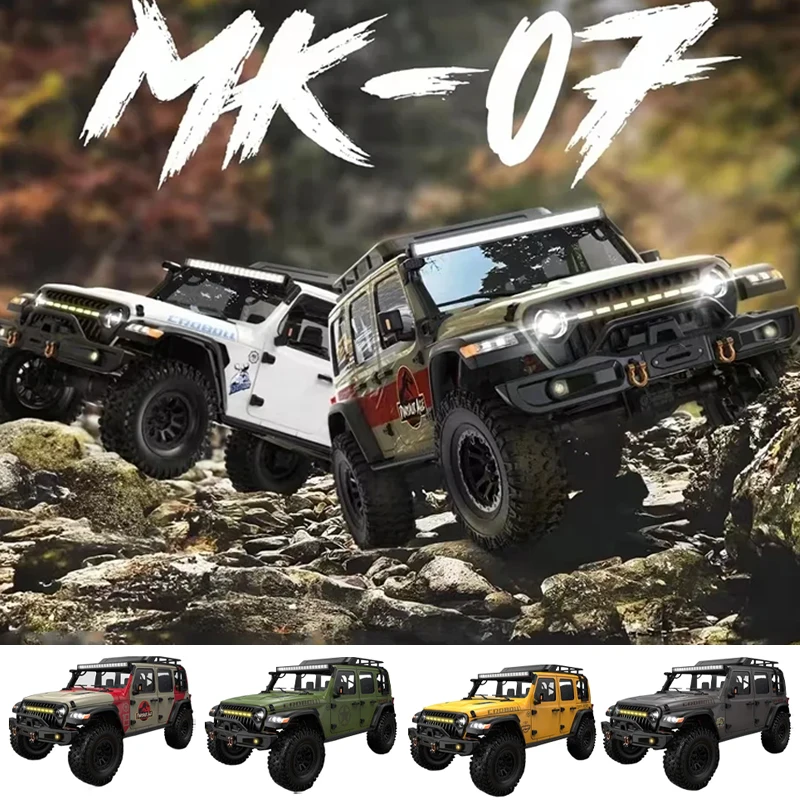 

1/7 Mk07 RTR RC Car Brushed Large Professional Four-Wheel Drive Off-Road Vehicle Climbing Car With Dual Speed Differential Lock