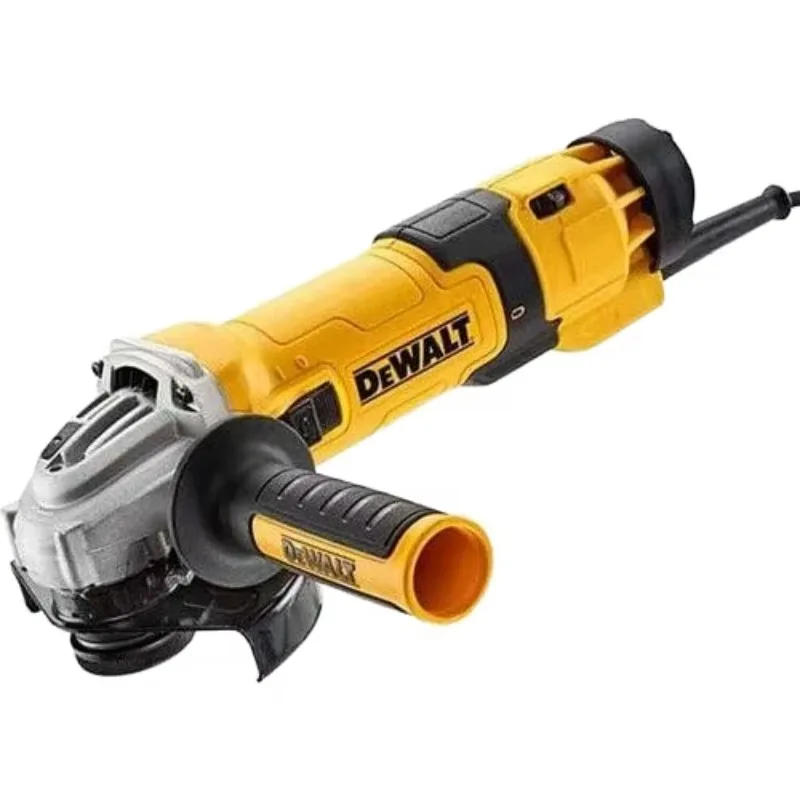 

1800W 7inch 180mm 8000rpm Yellow Household Electric Angle Grinder Handle Trigger Switch for Polishing Grinding Cutting DIY Grade
