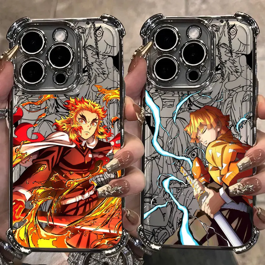 

Anime Demon Slayer Kyojuro Rengoku For Samsung Galaxy A56 Clear Case A55 A54 A52 A36 A34 A35 A33 A73 A26 A25 A16 A06 Phone Cover