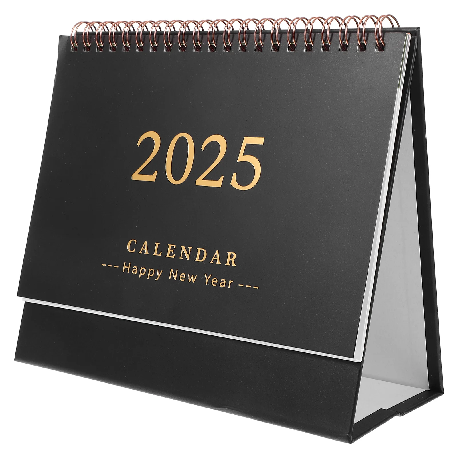 سطح مكتب صغير 2024-2025، تقويم مكتبي قابل للطي مع سلك مزدوج ملزم ومنظم سطح الطاولة الأسبوعي للمكتب