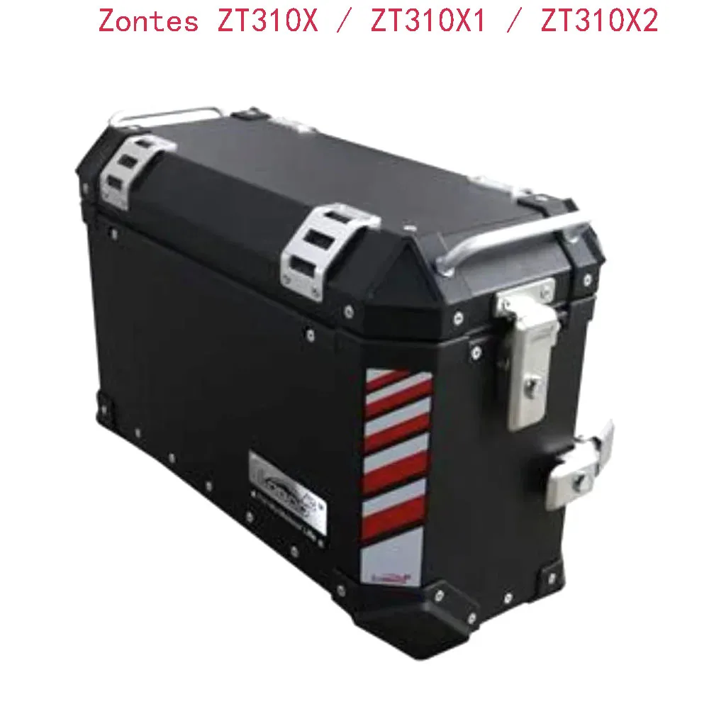 

New Fit ZONTES X310 Motorcycle Aluminum Luggage Panniers Saddlebag Box For Zontes ZT310X / ZT310X1 / ZT310X2