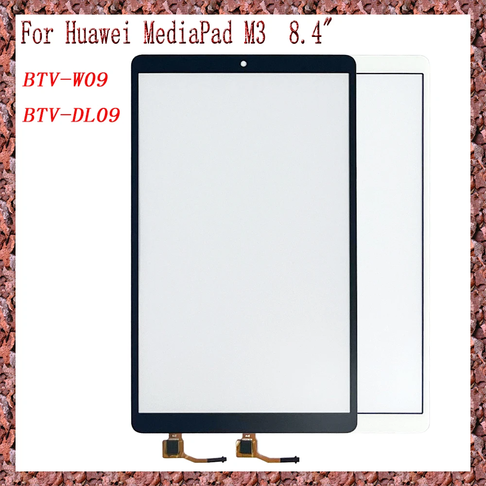 Стандартный Сенсорный Экран AAA Для Huawei MediaPad M3 8,4 Дюйма С Передней Стеклянной Панелью OCA