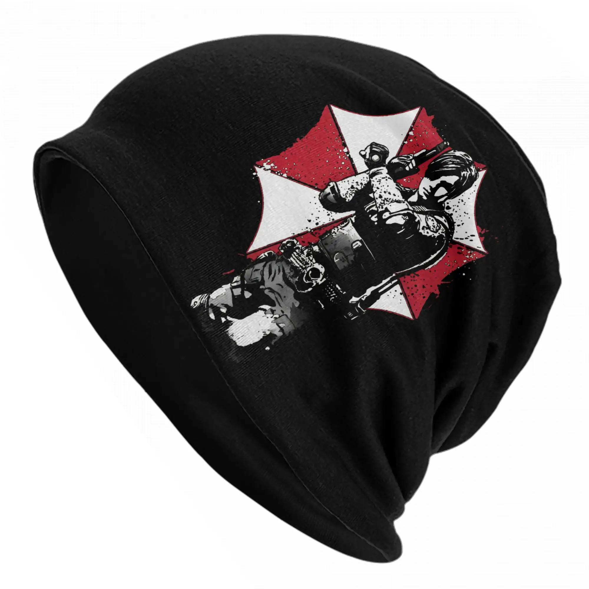 Resident Biohazard Eviled Caps Game Umbrella Fashion Adult Street Skullies Beanies Hat Spring Warm Multifunction Bonnet Hat