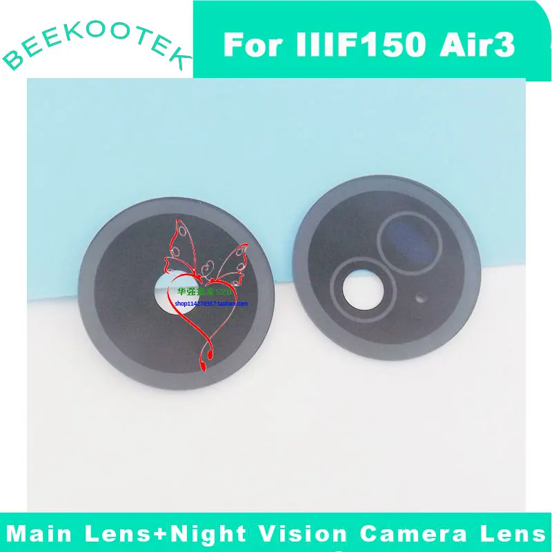 

New Original IIIF150 Air3 Rear Main Camera Lens Night Vision Camera Lens Glass Cover For IIIF150 Air 3 Smart Phone
