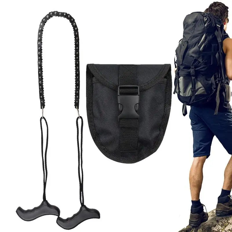 

Rope Chain Saw Survival Saw Chain Hand Tool Portable Pruning Device For Wood Cutting Hunting Gear Survival Equipment Outdoor