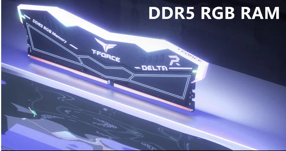 TEAMGROUP T-Force Delta RGB DDR5 Ram 32GB(2x16GB) /(32GBX2