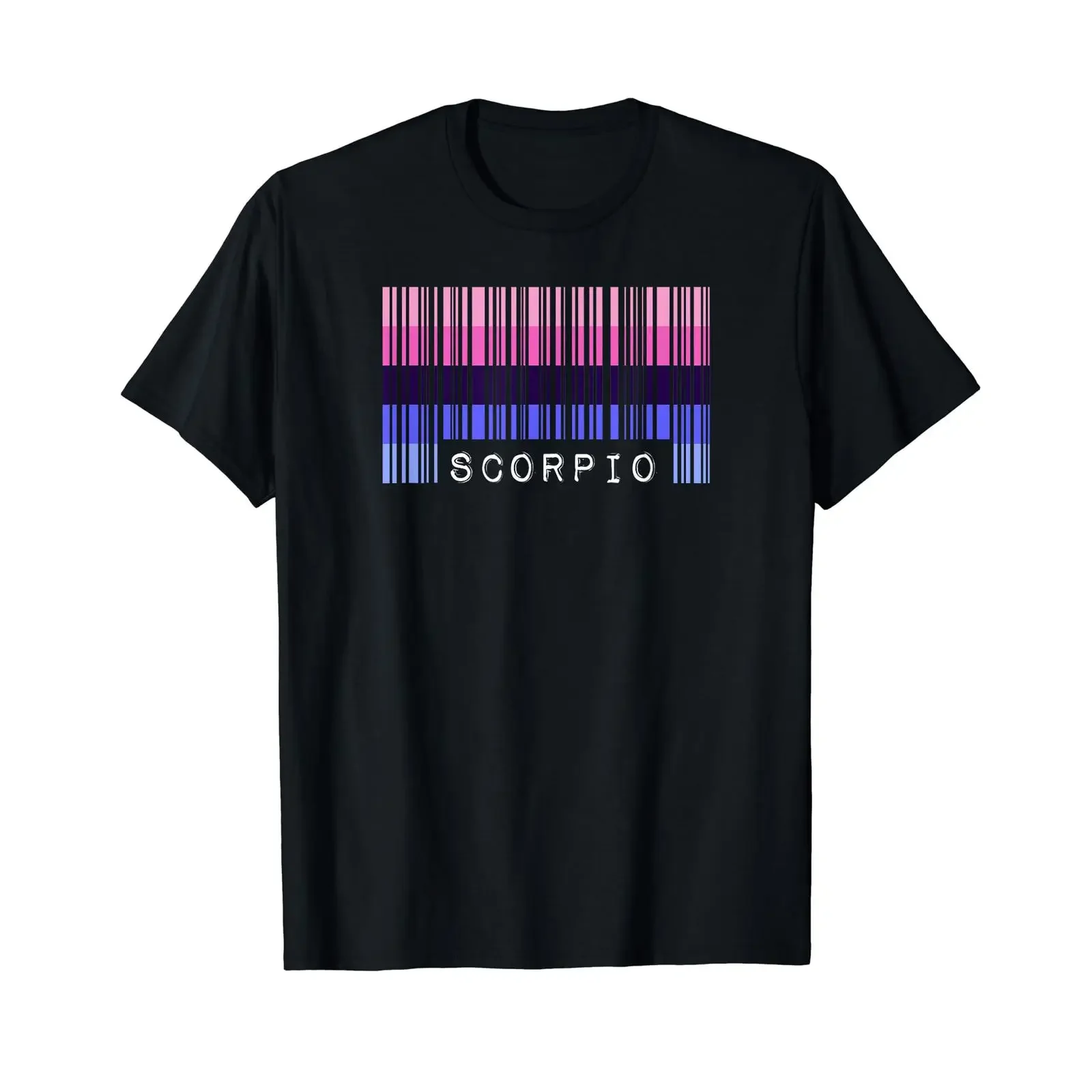 Omnisexual Scorpio Pride Flag Horoscope Zodiac T Shirt black vintage Washed Stretched Top For Everyday Wear Casual Unisex Soft