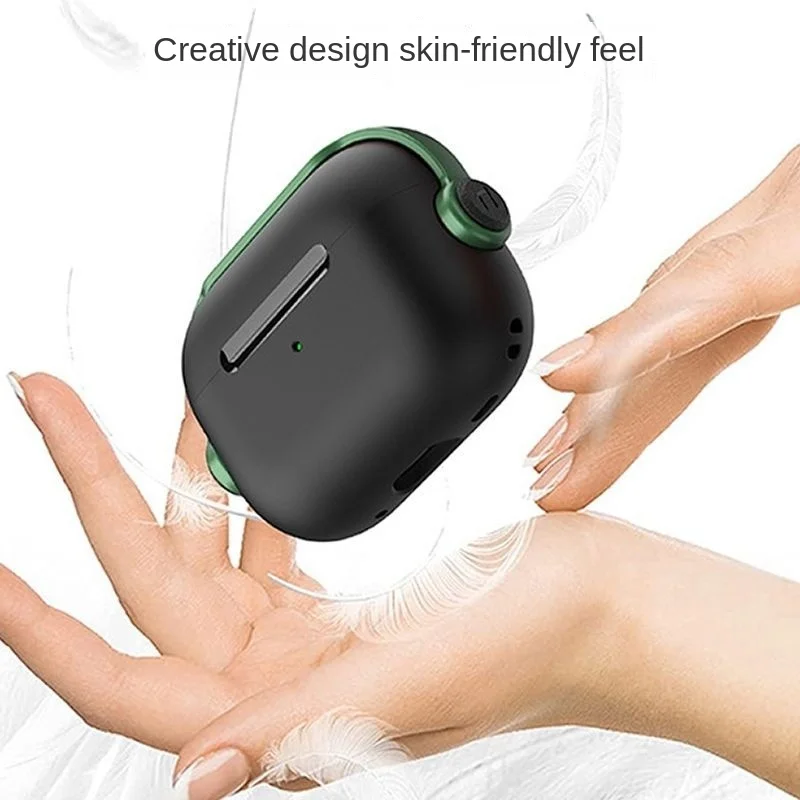 حافظة قابلة للقفل لسماعات الأذن ، حقيبة سماعة مع حامل ، غطاء مضاد للتصادم ومضاد للسقوط ، سماعات AirPods 1 ، 2 ، Pro ، 3 Pro