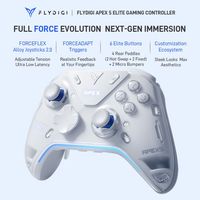 2025 Original Flydigi APEX 5 Gaming Controller Wireless Gamepad Elite Force Feedback Trigger Support PC/Switch/Mobile/TV Box