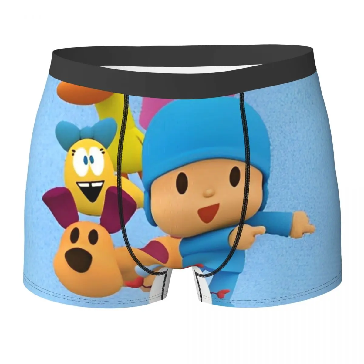 

Plush Dolls P-POCOYO Underwear Printing Boxershorts Trenky Men's Underpants Novelty Shorts Briefs Gift