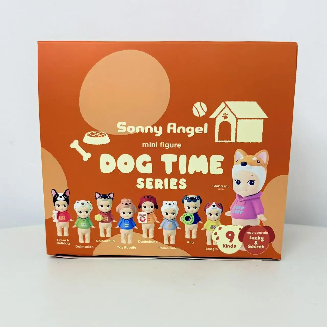 

Новая горячая мини-фигурка ангела высокого качества, серия Dog Time, слепая коробка, милая мини-аниме, декоративная детская подарочная серия-сюрприз
