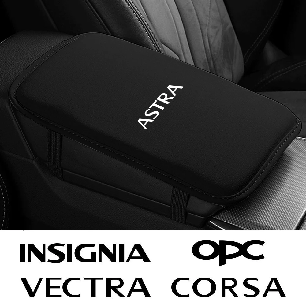Car Plush Armrest Pad Arm Rest Protection Cushion Auto Interior Accessories For OPEL Astra Corsa Insignia Mokka OPC Vectra Decor