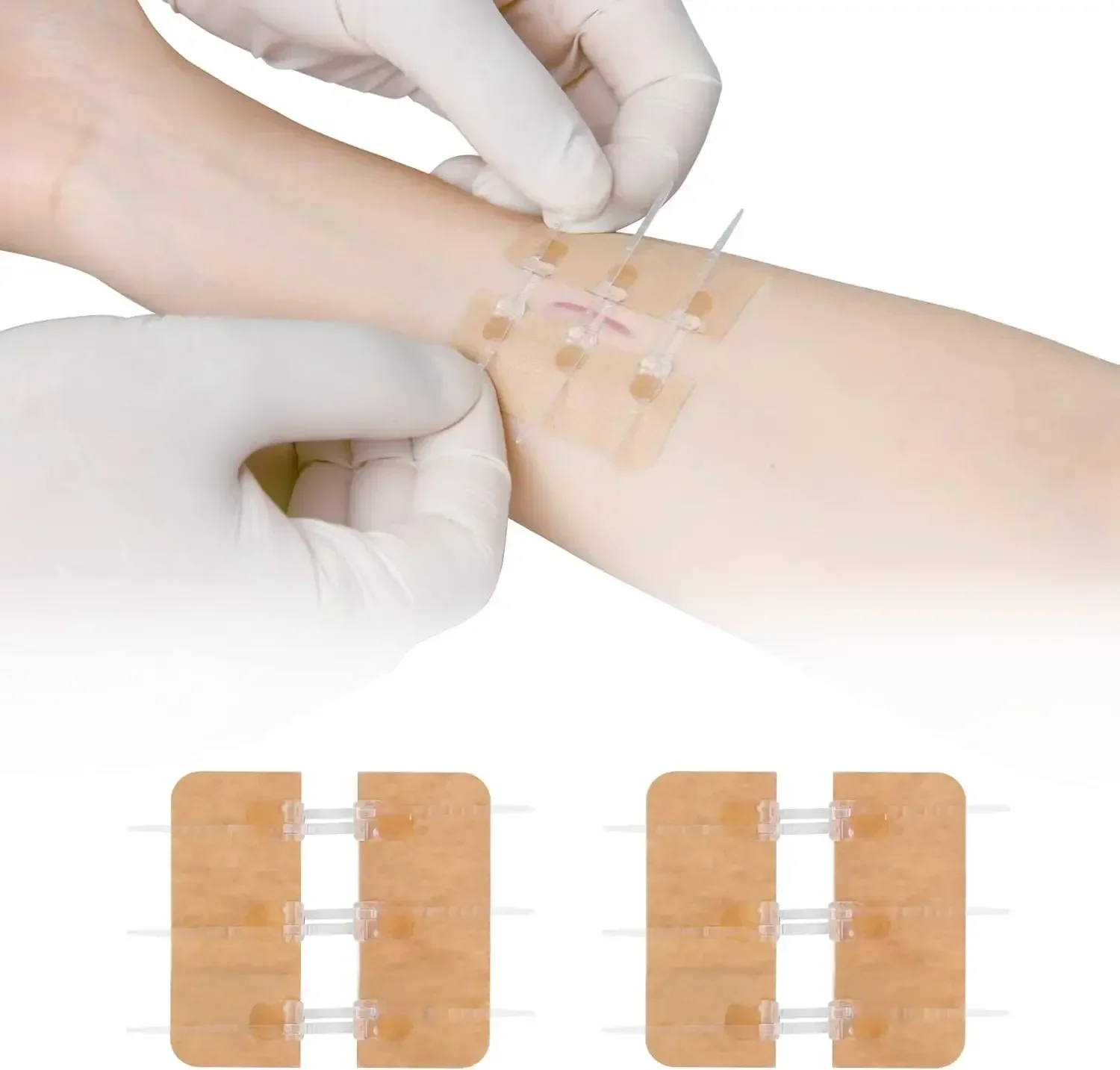 Zip Stitch Emergency Wound Closures  Repair Wounds Without Stitches Zip Sutures Butterfly Bandaids Health Care Fast delive