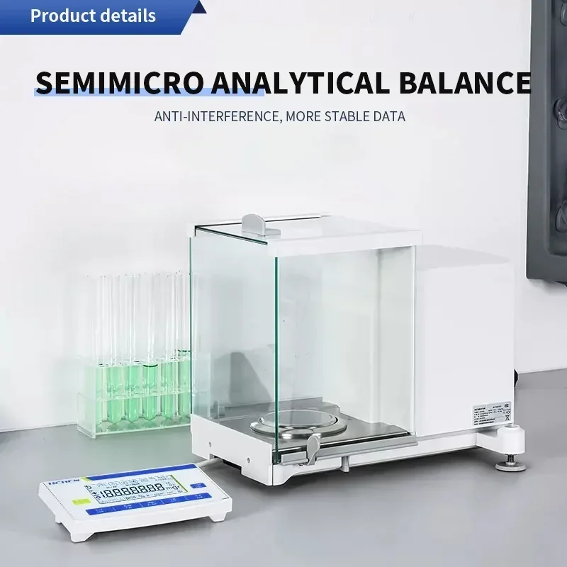 0.1mg/0.01mg Analytical Balance Dual Range Switchable Micro Analytical Balance