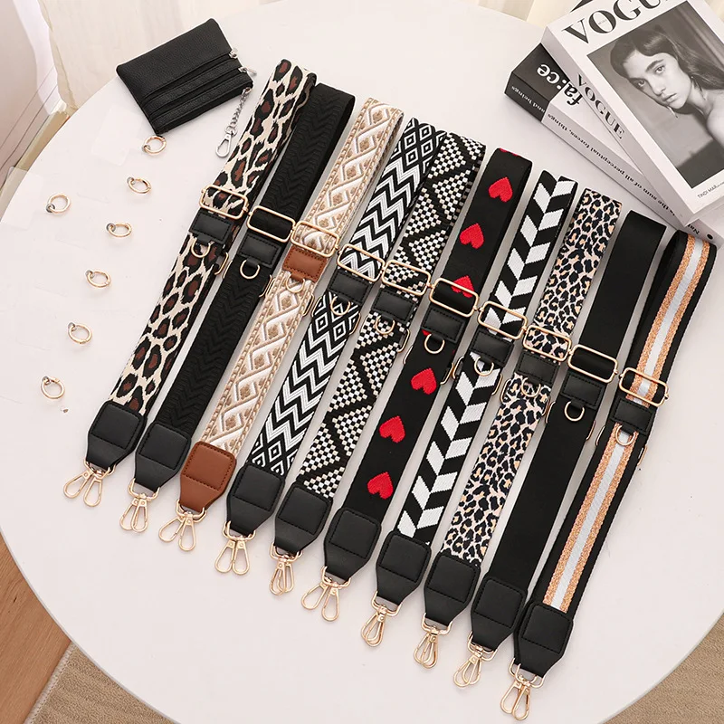 New Mobile Phone Bandwidth Shoulder Strap Crossbody Women's Bag Strap Replacement Shoulder Bag Strap with Small Bag Accessories