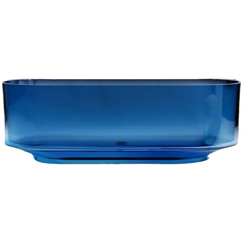 Skirt transparent resin bathtub household independent small apartment hotel engineering B & B