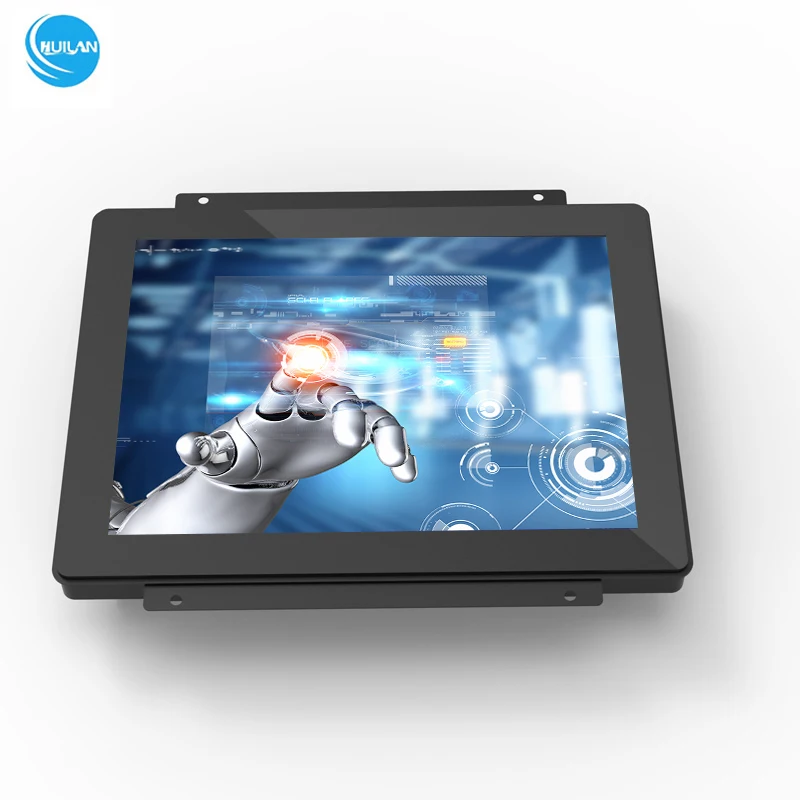 

10,4-дюймовый 12,1-дюймовый промышленный водонепроницаемый ПК с сенсорной панелью IP65 I3 I5 I7, емкостный «все в одном» с чехлом для улицы в наличии