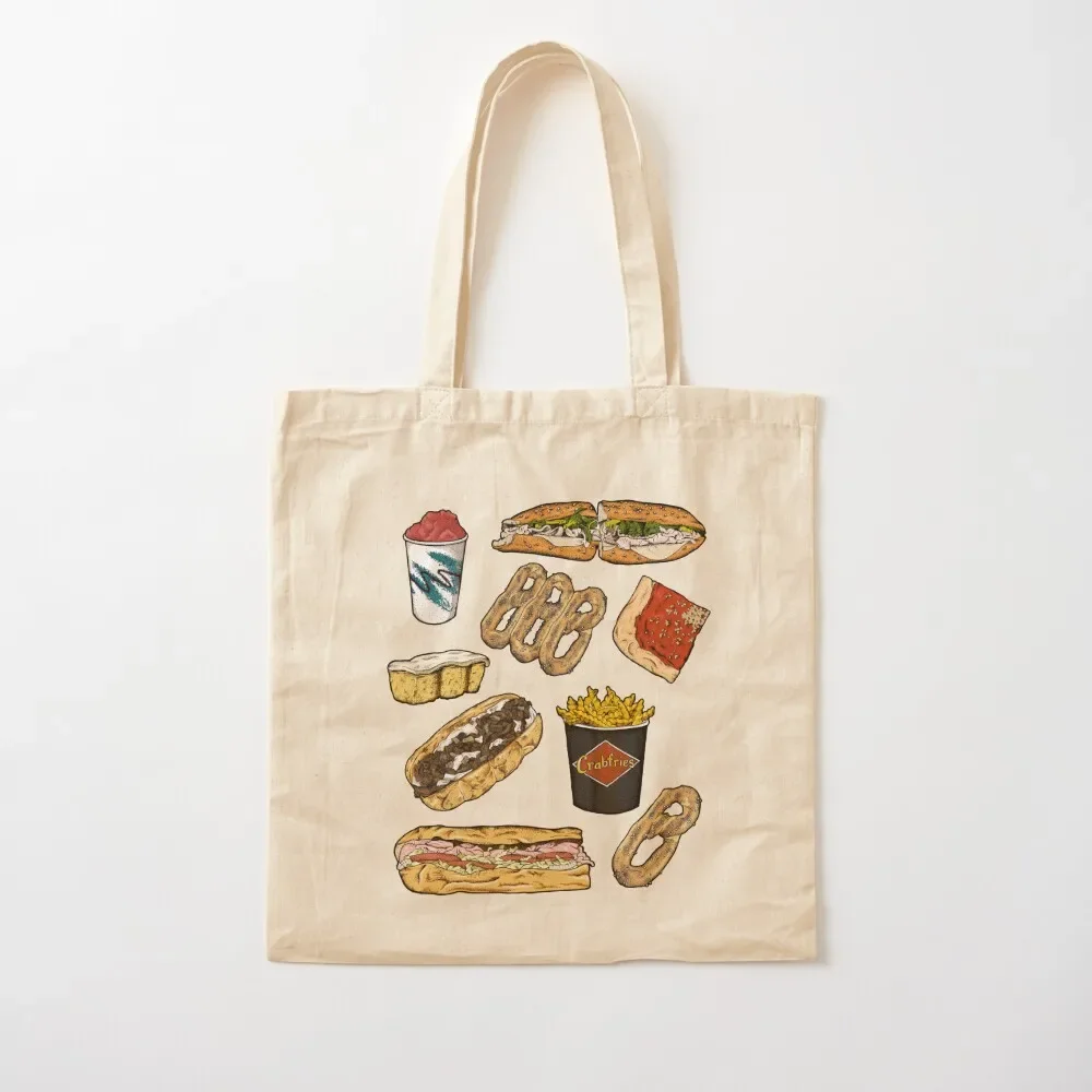 

Philly Foods Tote Bag shopper bag women cloth bag woman