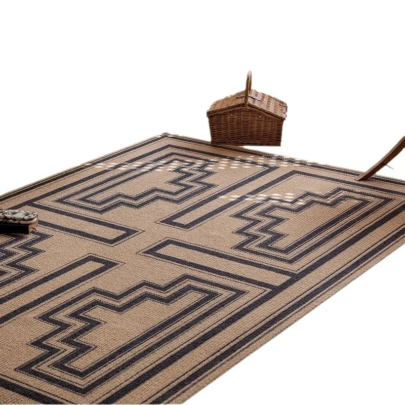 

New Zealand wool woven carpet light luxury high-end living room carpet sofa cushion