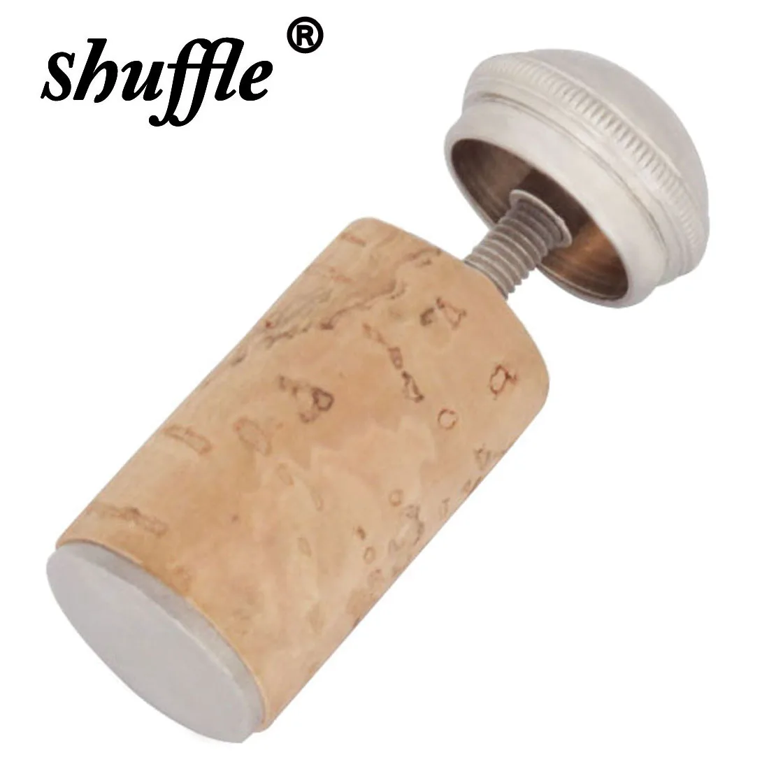 Parafusos de cabeça de flauta, plugues de cortiça, plugues de latão, alta hermeticidade, acessórios de substituição de flauta, peças de instrumentos musicais de sopros
