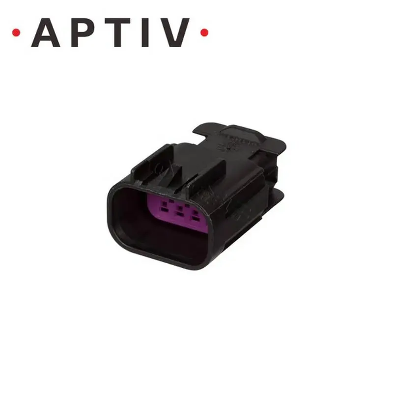 10PCS  Aptiv original connector 15326840 8 Way Black GT 150 Sealed Female