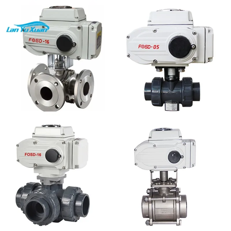 

On-Off Type PVC Ball Valve with Double Union Electric Motorized 12V 24V 220V High Temperature 2 Way 3 Way OEM Customizable