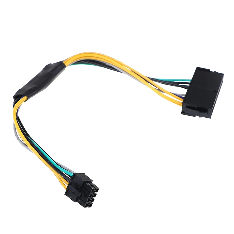 【24Pin To 8p Power ATX Cable For Optiplex 3020 7020 9020 T1700 Q75 65】