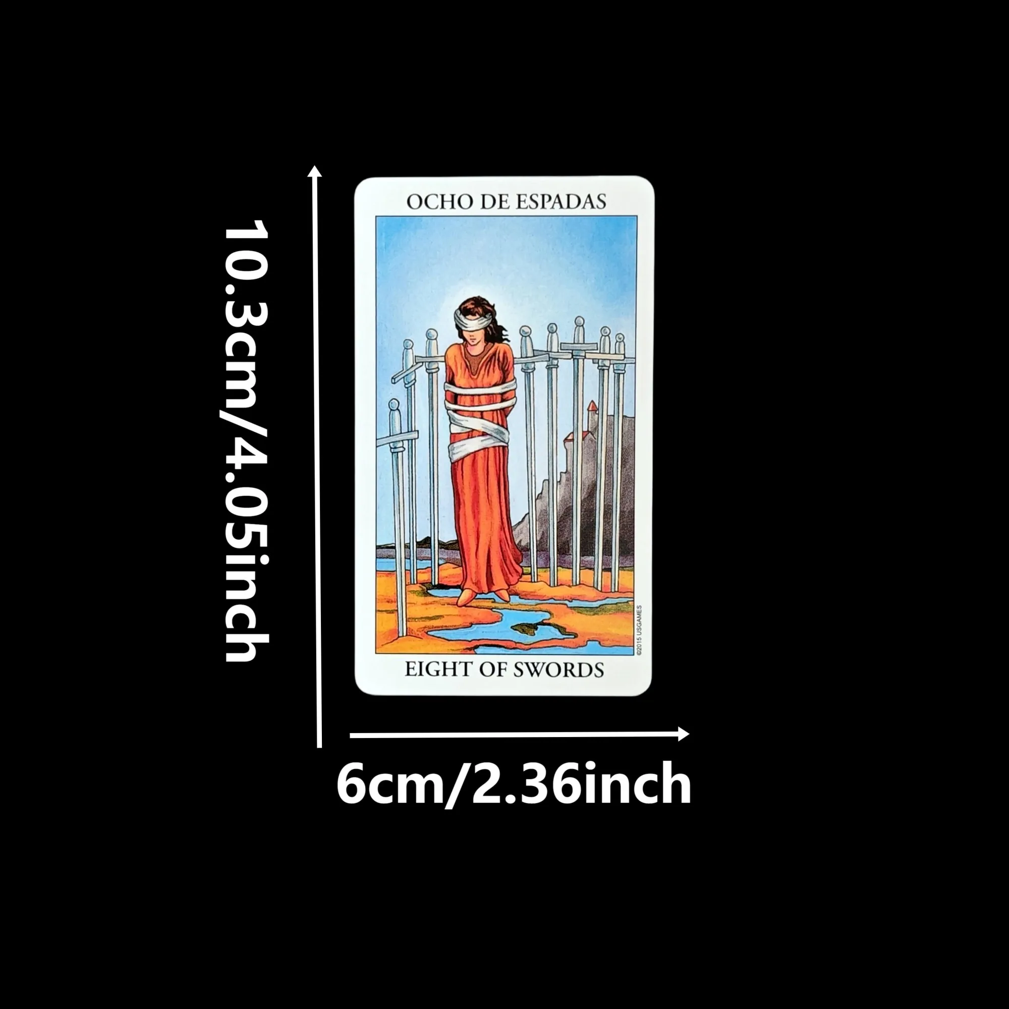 Hot Sale Rider Waite Tarot Card Divination Personal Use Tarot Deck Full English Spanish Version Oracles Deck Girls Board Game